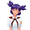 😌 emoji Lena (Everlasting Summer) Telegram sticker 9 of 95