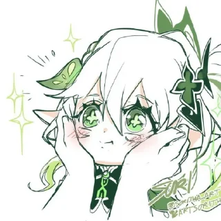 😄 emoji ♡Нахида♡Кусанали♡ Telegram sticker 9 of 23