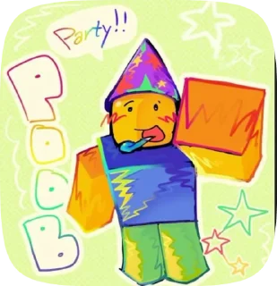 🎉 emoji Poob from regvetaror Telegram sticker 7 of 101