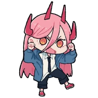 🌟 emoji csm chibi by @lztrk Telegram sticker 10 of 100