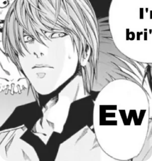 🌟 emoji Yagami Light Telegram sticker 23 of 119
