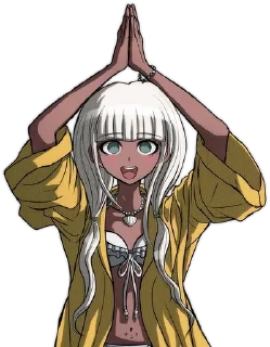 🙏 emoji Анджи Йонага by @Tlumeow Telegram sticker 5 of 107