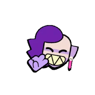 🤩 emoji *⁠.⁠✧ @brawlstivv ✧.* Telegram sticker 6 of 75