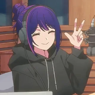 🎤 emoji 💜🪯||𝙰𝚒ʰᵒˢʰᶦⁿᵒ🪻 :: @Ananasi4ka_xxw Telegram sticker 22 of 68