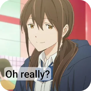 👄 emoji I wan to eat your pancreas Telegram sticker 15 of 18