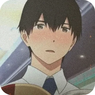 🔳 emoji I wan to eat your pancreas Telegram sticker 11 of 18