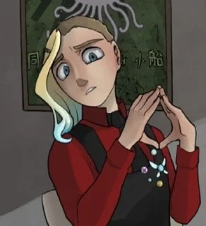 ❤️‍🔥 emoji Энтони Шор (TINR) от @q4wiki Telegram sticker 7 of 20
