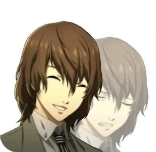 Sticker from goro akechi