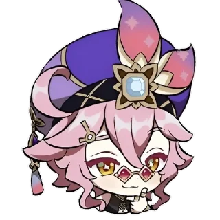 👾 emoji (  ✿𝆬  )  𓈒 𝗗𝗼𝗿𝗶 Telegram sticker 3 of 34