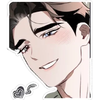 🥰 emoji З манхв (яой)🥰 Telegram sticker 17 of 92