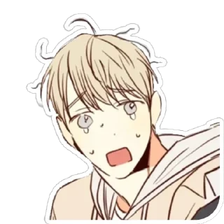 😢 emoji З манхв (яой)🥰 Telegram sticker 21 of 92