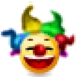 🤡 emoji @uwwuuup animeeeeeee meow Telegram sticker 21 of 88