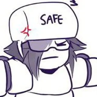 Sticker from x! frisk