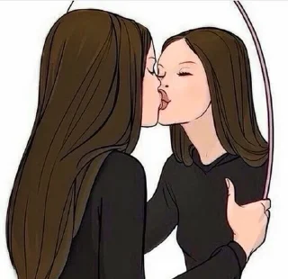 🤎 emoji Mirror love Telegram sticker 7 of 10