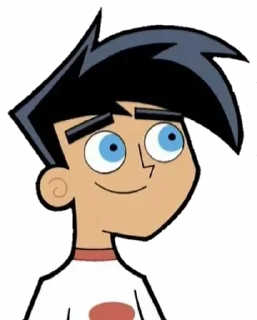 🙂 emoji Danny Phantom by @Shtormcat Telegram sticker 5 of 69
