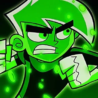 👻 emoji Danny Phantom • @Earth928B Telegram sticker 15 of 89