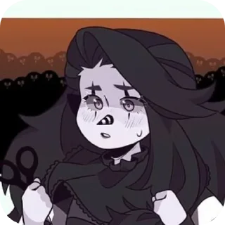 👄 emoji Laughing Jill @Ainitiart Telegram sticker 6 of 80