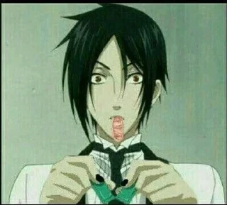 🤬 emoji Себастьян мой муж Telegram sticker 14 of 26