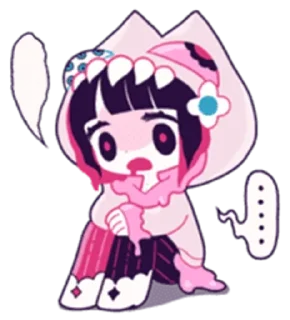 🌟 emoji ໒꒰՞ стикеры ՞꒱ა  ...  @yiroma Telegram sticker 24 of 40