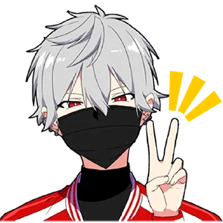 ✌️ emoji Тихий кун 3 @nyasticks Telegram sticker 5 of 22