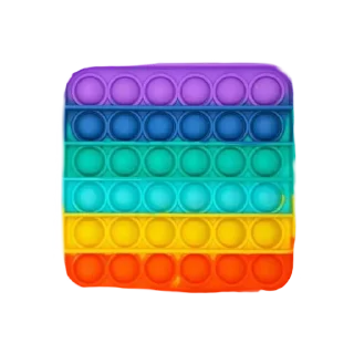 Sticker from pop it
