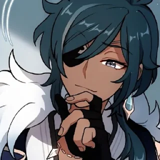 😏 emoji Genshin Impact Telegram sticker 12 of 58