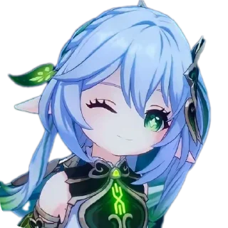 👄 emoji Genshin Impact Telegram sticker 11 of 29