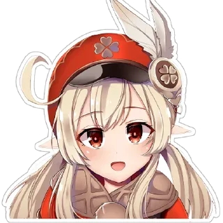 😀 emoji Genshin Impact Telegram sticker 5 of 40