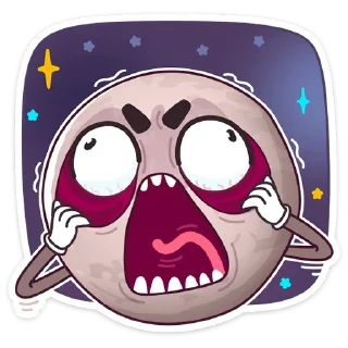 😩 emoji Парад планет от @stickers_vk Telegram sticker 15 of 48