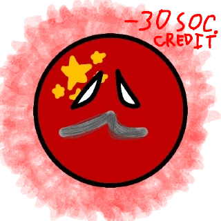 😔 emoji IceFurzZzZ countryballs Telegram sticker 6 of 25