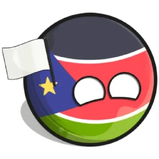 🏳 emoji Countryballs Telegram sticker 15 of 17