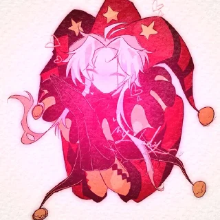 🌟 emoji pierrot | cr : @stikersbyneko Telegram sticker 24 of 56