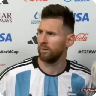Sticker from Lionel Messi