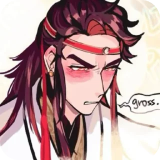 😖 emoji @kamelpack69 | Лан Цяньцю | Telegram sticker 11 of 50
