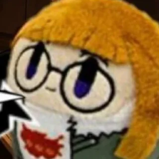 😑 emoji Футаба супермаси Telegram sticker 20 of 26