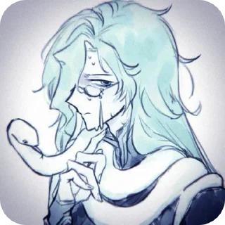 🌟 emoji Baizhu🎐 Telegram sticker 16 of 55