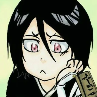 🌟 emoji Рукия Кучики @destedXD Telegram sticker 20 of 40