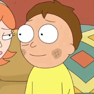☺ emoji Morty Smith ᰔ || by @CaXxappk Telegram sticker 16 of 54