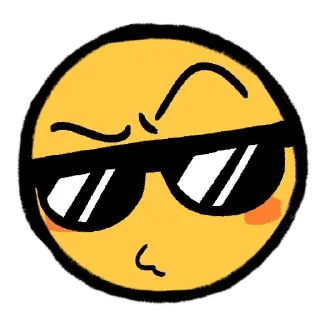 😎 emoji Cursed emoji by Blaiz Telegram sticker 13 of 63