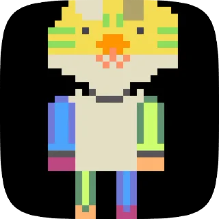 🌟 emoji Tom pixiel original Telegram sticker 1 of 12