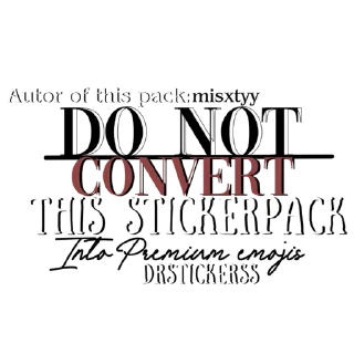 Sticker from ~❤︎︎@drstickerss^~         “@misxtyi“