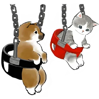 Sticker from Шиба и Нян котик @TgSticker