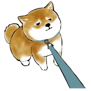 🙅‍♂ emoji Шиба и Нян котик @TgSticker Telegram sticker 15 of 40