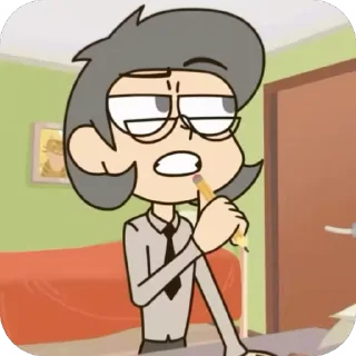 🩶 emoji ╮〣[🩶]𝙆𝙪𝙧𝙤𝙢𝙖𝙠𝙪 @sterlosstick Telegram sticker 9 of 40