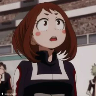 😳 emoji Урарака by @AnimeMatestickers Telegram sticker 15 of 20