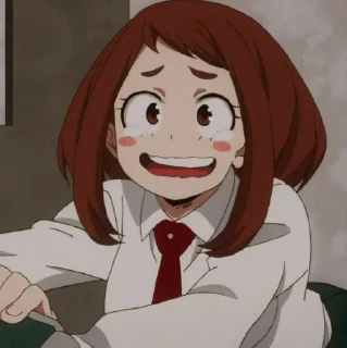 😅 emoji Урарака by @AnimeMatestickers Telegram sticker 3 of 20