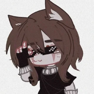 😎 emoji Собрание гачеров Telegram sticker 19 of 85