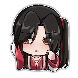 ☺️ emoji hua cheng || хуа чен Telegram sticker 15 of 15