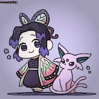 😊 emoji Shinobu icon Telegram sticker 6 of 14