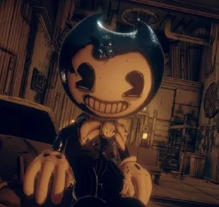 🖋 emoji Cartoon Bendy>3 | @Red_M0ra Telegram sticker 13 of 60